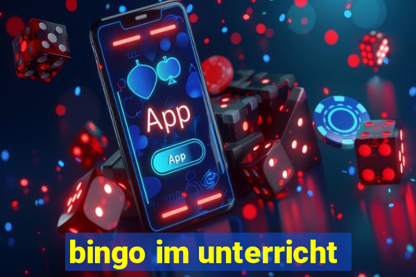 bingo im unterricht