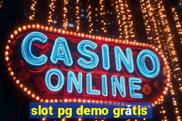 slot pg demo grátis