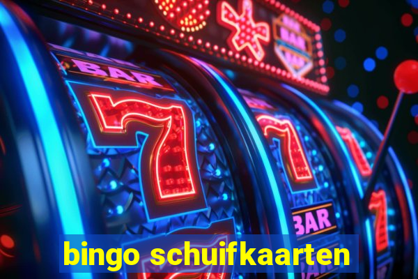 bingo schuifkaarten