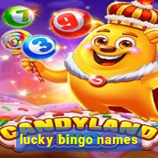 lucky bingo names