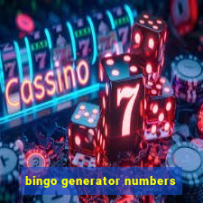 bingo generator numbers