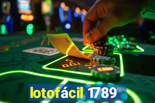 lotofácil 1789