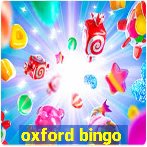 oxford bingo