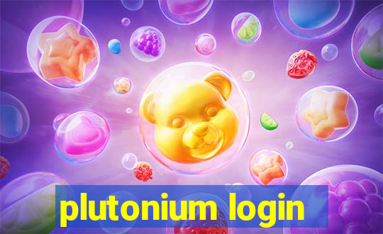 plutonium login