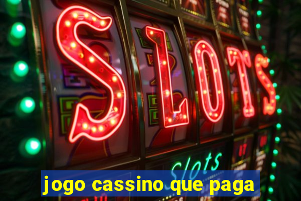 jogo cassino que paga