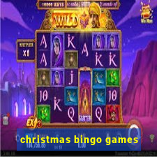 christmas bingo games