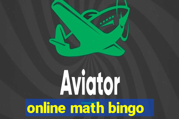 online math bingo