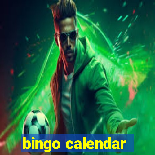 bingo calendar