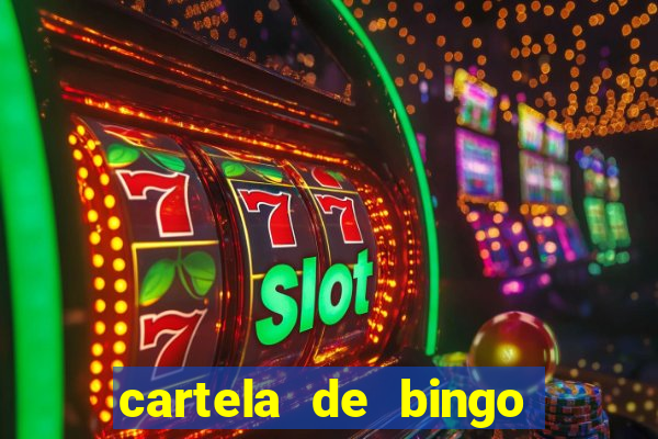 cartela de bingo do alfabeto para imprimir