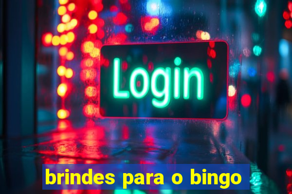 brindes para o bingo