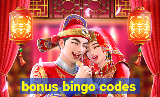 bonus bingo codes