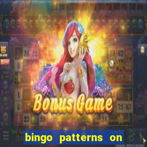 bingo patterns on slot machines