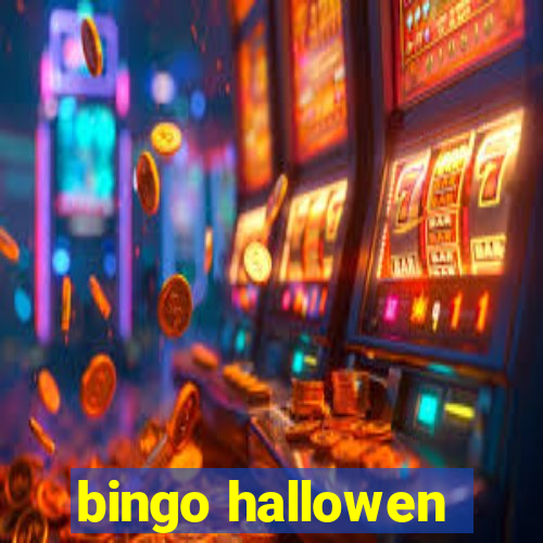 bingo hallowen