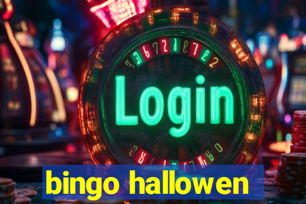 bingo hallowen