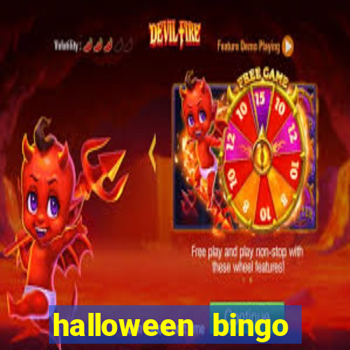 halloween bingo games for kids