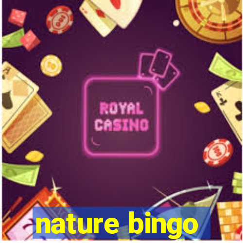 nature bingo