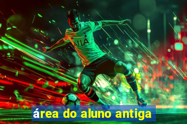 área do aluno antiga