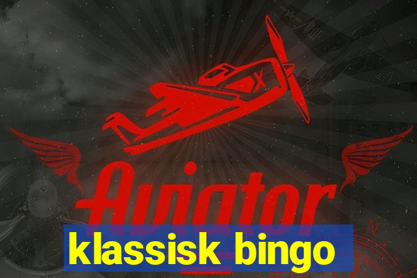 klassisk bingo