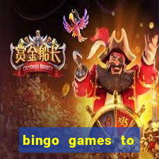 bingo games to play for free