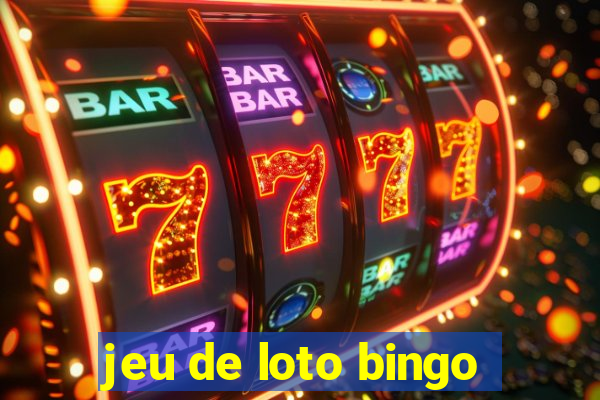 jeu de loto bingo