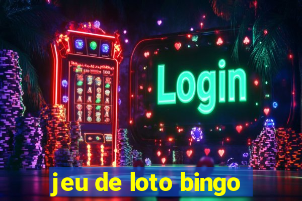 jeu de loto bingo