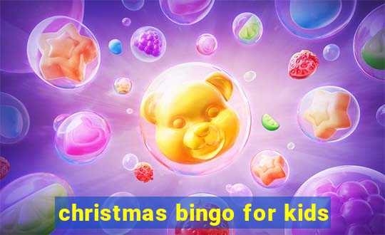 christmas bingo for kids