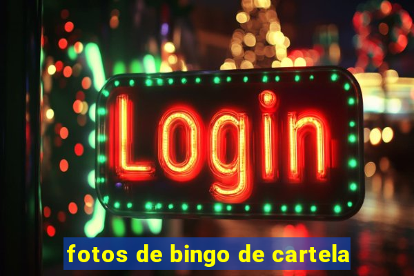 fotos de bingo de cartela