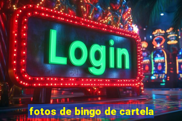 fotos de bingo de cartela