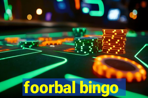 foorbal bingo