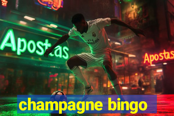 champagne bingo