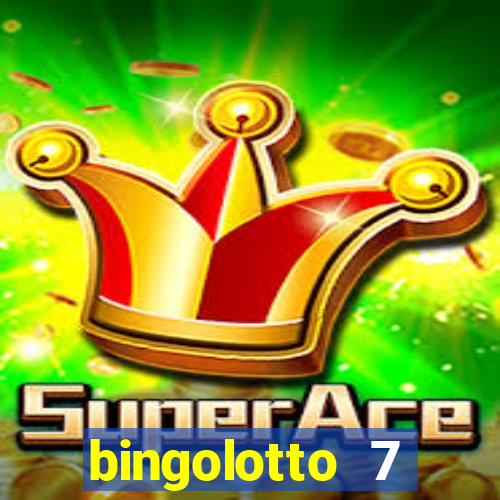 bingolotto 7 januari 2024