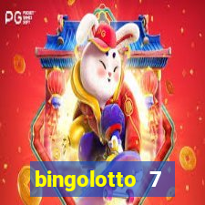 bingolotto 7 januari 2024