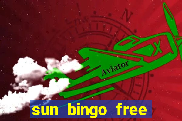 sun bingo free spins code