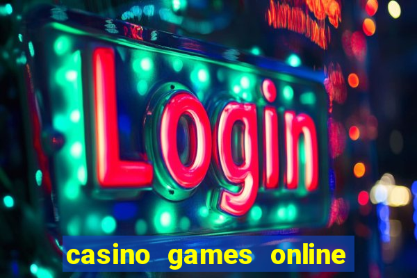 casino games online real money