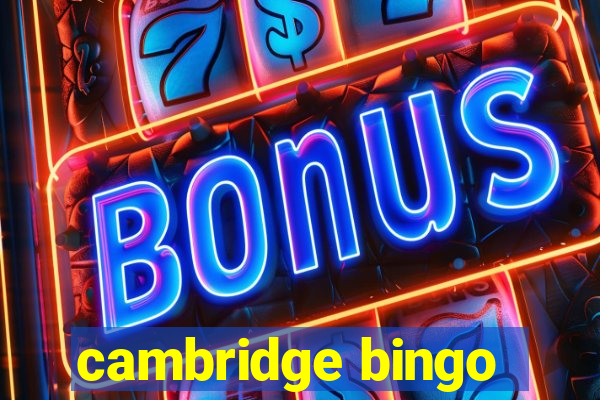 cambridge bingo