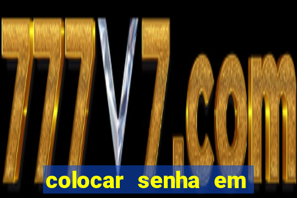 colocar senha em pasta windows