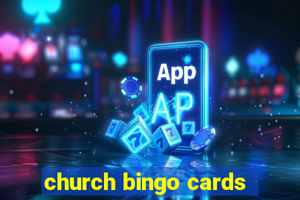 church bingo cards