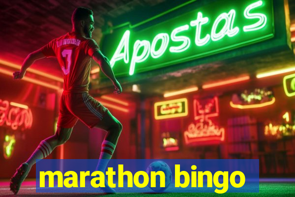 marathon bingo