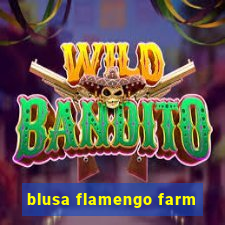 blusa flamengo farm