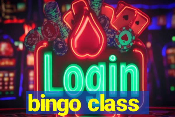 bingo class