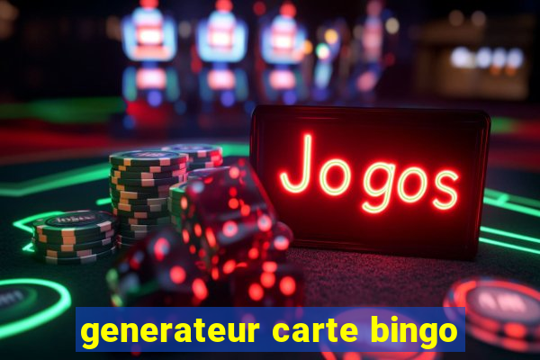 generateur carte bingo