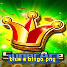 blue e bingo png