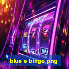 blue e bingo png