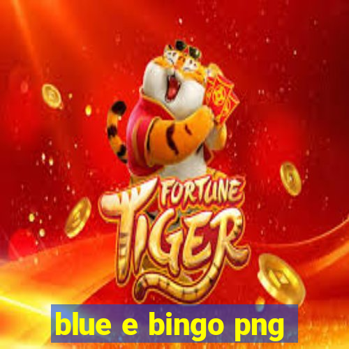 blue e bingo png