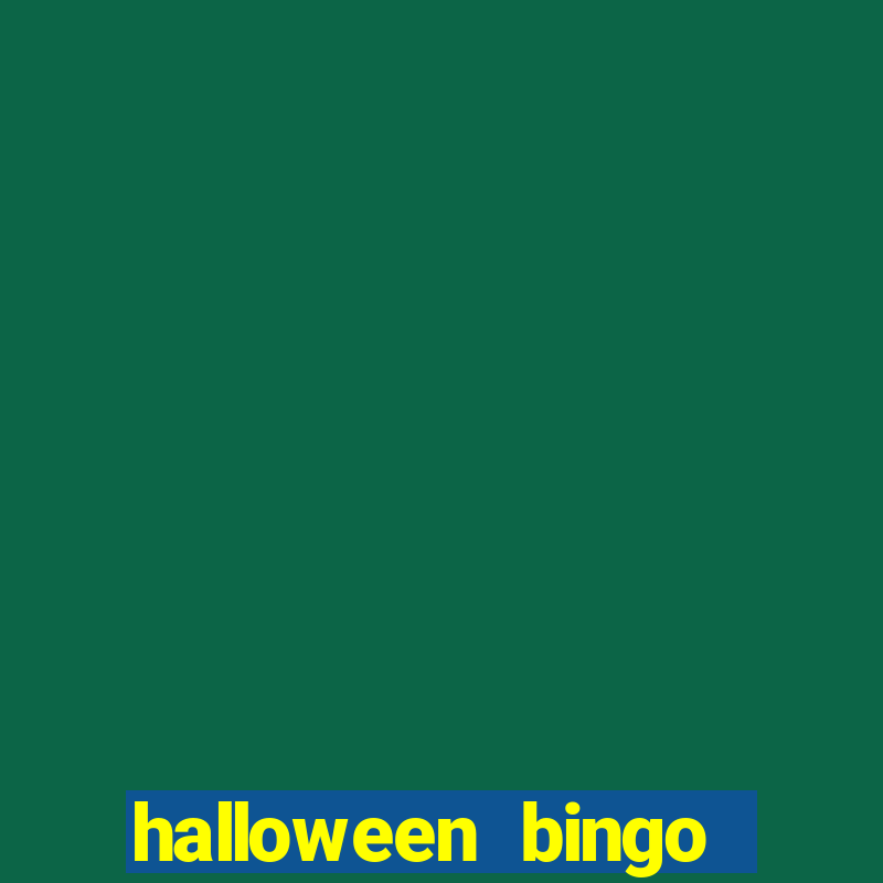 halloween bingo jogos 2020