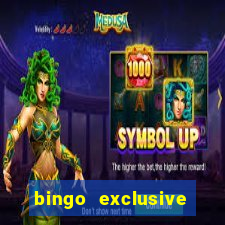 bingo exclusive bingo online