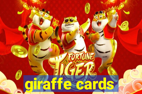 giraffe cards