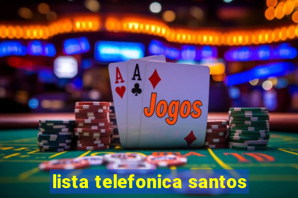 lista telefonica santos