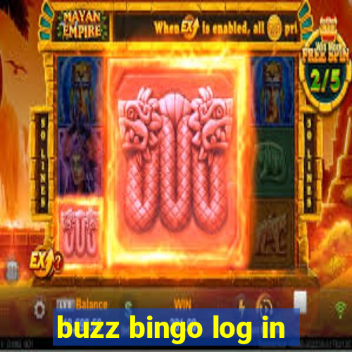 buzz bingo log in