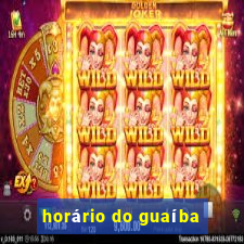 horário do guaíba